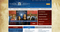 Desktop Screenshot of flcourts.org