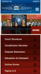 Mobile Screenshot of flcourts.org